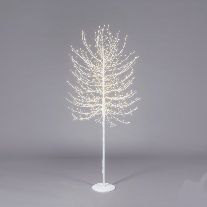 Copac Faggio decorativ Craciun cu 900 led uri, 180 cm   - BraziPremium.ro [6]