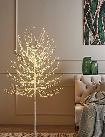 Copac Faggio decorativ Craciun cu 580 leduri, 150 cm  - BraziPremium.ro [2]