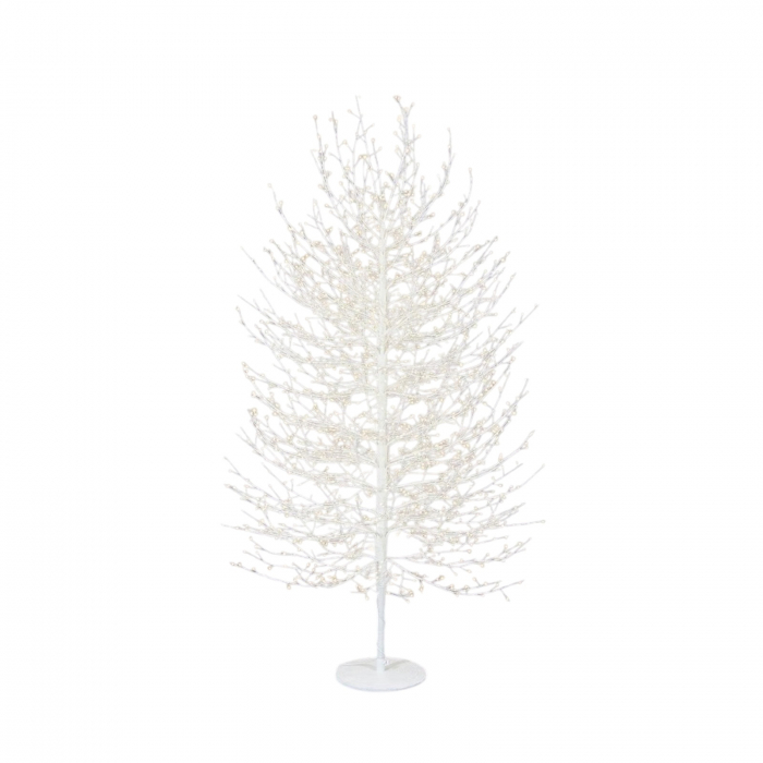 Copac decorativ Faggio, 2000 LED, 180 cm, IP44, alb - BraziPremium By OLLMA [5]