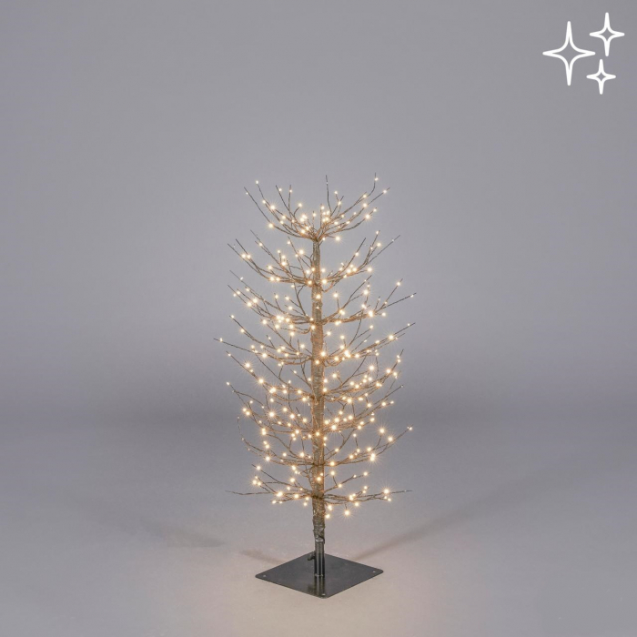 Copac Faggio Base decorativ Craciun cu 320 led uri, 90 cm  - BraziPremium.ro [5]