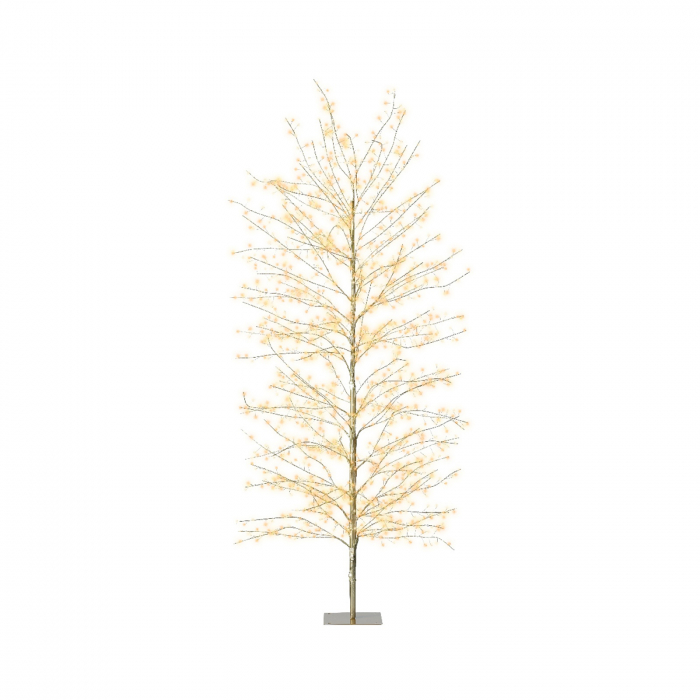 Copac decorativ Craciun cu 1755 microLED-uri, 180 cm - BraziPremium By OLLMA [1]