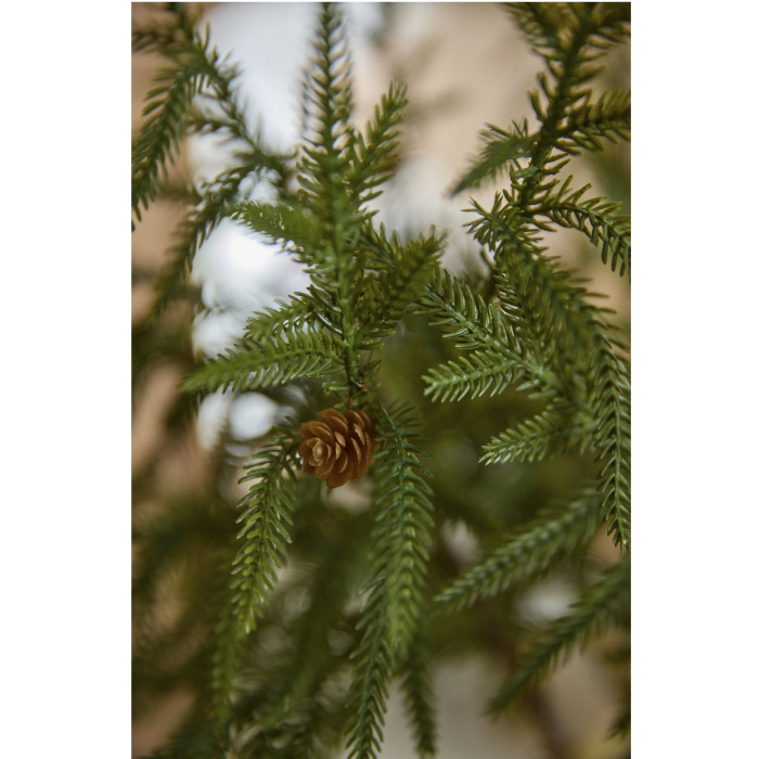 Decoratiune brad ramura Cryptomeria, 68 cm, verde - BraziPremium By OLLMA [4]