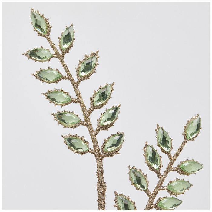 Decoratiune brad ramura Feriga, 40 cm, verde - BraziPremium.ro [3]