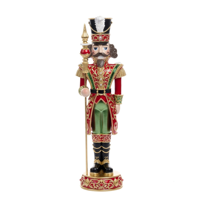 Decoratiune Craciun Spargatorul de nuci, 45 cm, multicolor - BraziPremium By OLLMA [1]