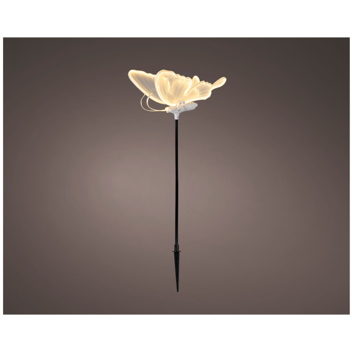Decoratiune exterior Craciun Fluture cu aripi in miscare, lumina calda, 322 LED-uri, 41x46x21 cm - BraziPremium By OLLMA [2]