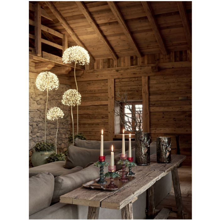 Decoratiune interior Craciun model Floare, 1200 MicroLED, 240 cm, IP44, lumina calda, auriu - BraziPremium By OLLMA [3]
