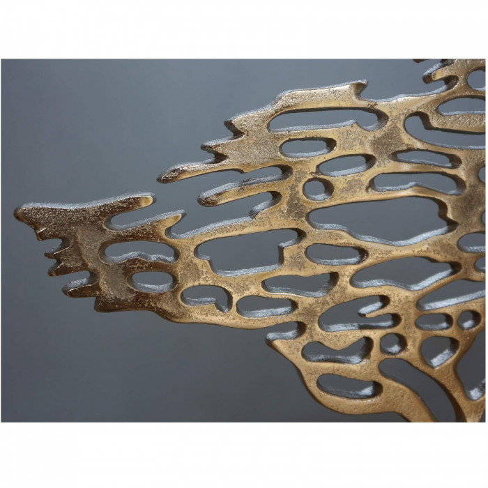 Decoratiune metal Copacul Vietii, 60 cm, argintiu metalizat - BraziPremium.ro [3]