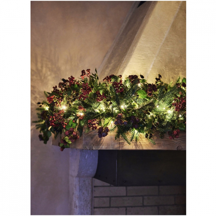Ghirlanda artificiala Craciun Pine Lux cu leduri, 270 cm - BraziPremium.ro [6]