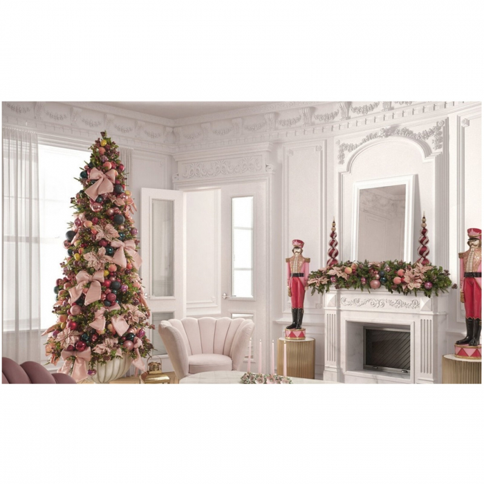 Ghirlanda artificiala Craciun Pine Lux cu leduri, 270 cm - BraziPremium.ro [8]