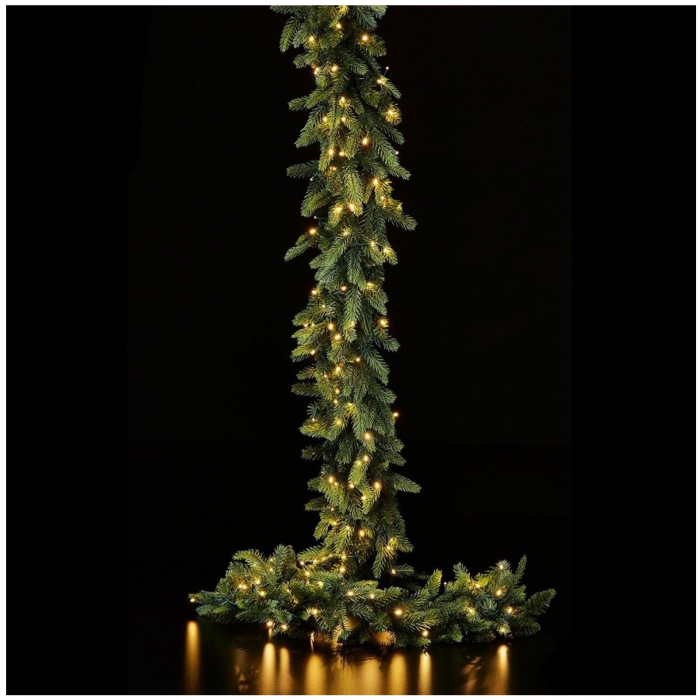 Ghirlanda artificiala Craciun Pine Lux cu leduri, 270 cm - BraziPremium.ro [2]