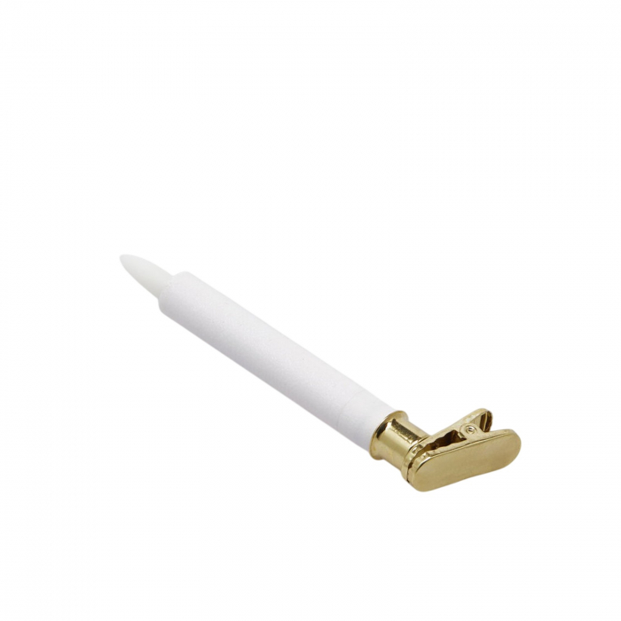 Set 10 Lumanari LED cu prindere clips si telecomanda, IP20, 13 cm, alb - BraziPremium By OLLMA [1]