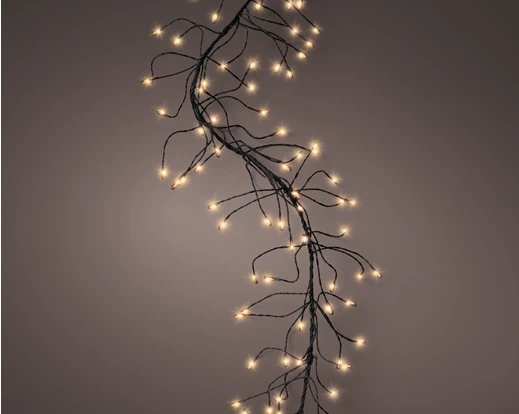 Instalație Micro LED 1440 Beculețe, 9 m, 8 Funcții Twinkle, Exterior, alb cald, IP44, Transformator Inclus - Copie [2]