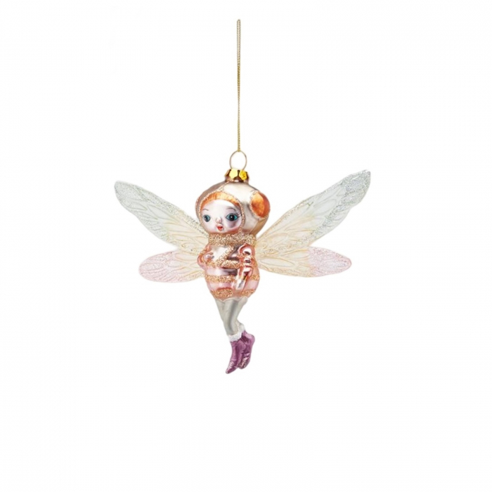 Ornament brad Insecta cu aripi, 11 cm, multicolor - BraziPremium.ro [4]