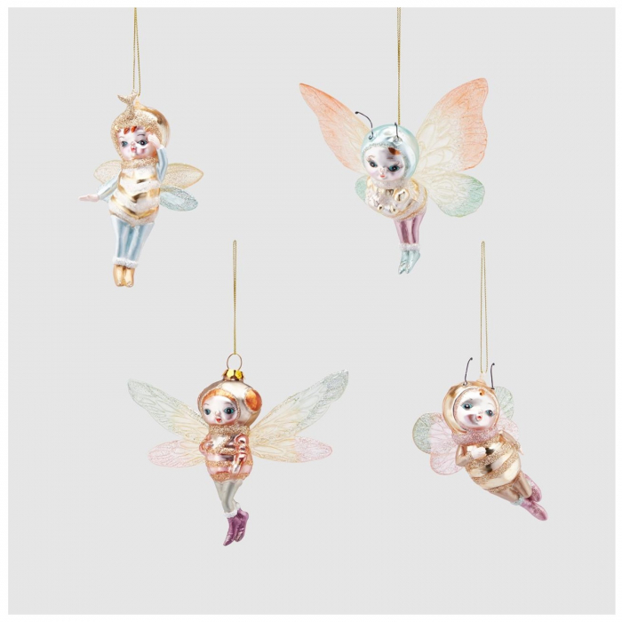 Ornament brad Insecta cu aripi, 11 cm, multicolor - BraziPremium.ro [5]