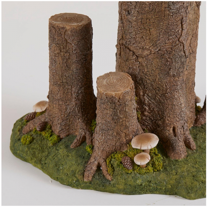 Suport pentru brad model Trunchi, 40x50x30 cm, maro  - BraziPremium.ro [4]
