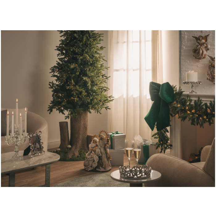 Suport pentru brad model Trunchi, 80x100x50 cm, maro - BraziPremium By OLLMA [3]