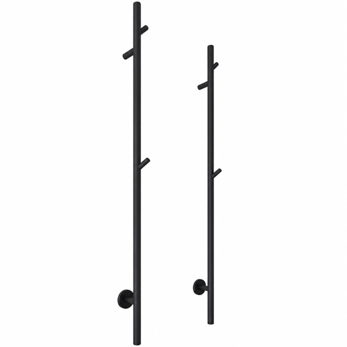 Suport vertical pentru prosoape negru mat [2]