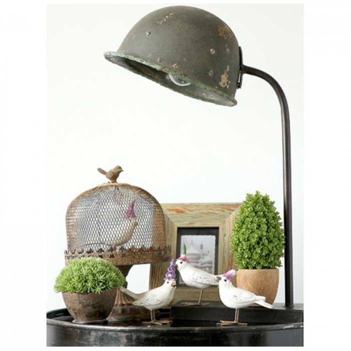 Decoratiune Pasare cu Floare, 10 cm, alb - BraziPremium.ro [8]