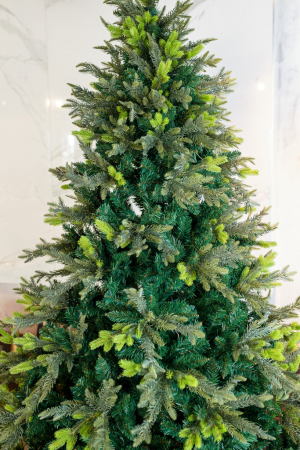 Brad artificial clasic de Craciun Woodland, verde, 210 cm - BraziPremium.ro [2]