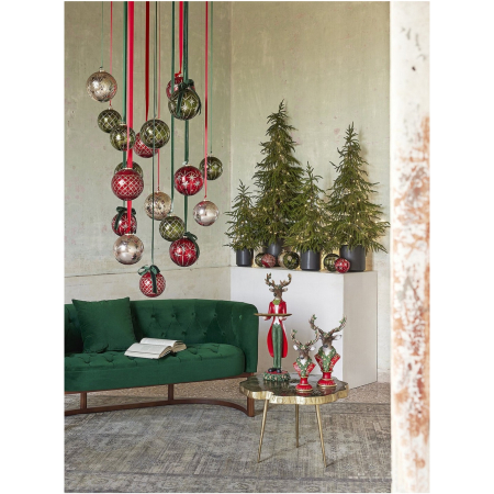 Brad artificial decorativ Cryptomeria, 120 cm, verde - BraziPremium By OLLMA [3]