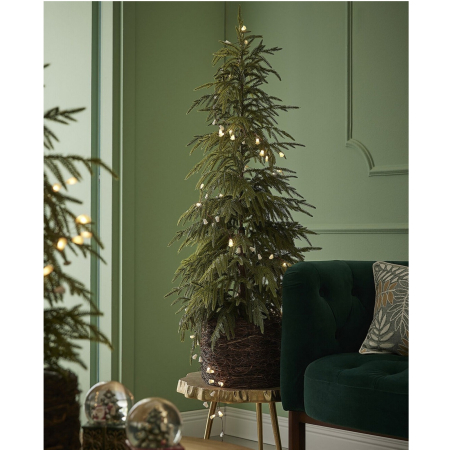 Brad artificial decorativ Cryptomeria, 120 cm, verde - BraziPremium By OLLMA [2]