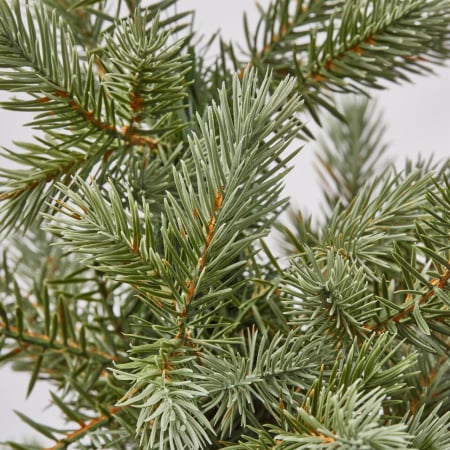 Brad artificial decorativ  Pino Argentato, ace 3D, 90 cm, verde  - BraziPremium.ro [3]