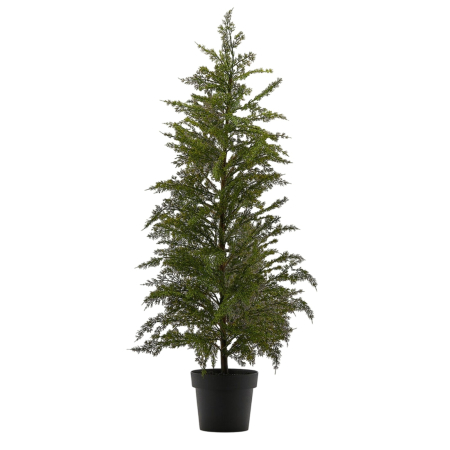 Brad artificial decorativ Tuia, 125 cm, verde - BraziPremium By OLLMA [0]