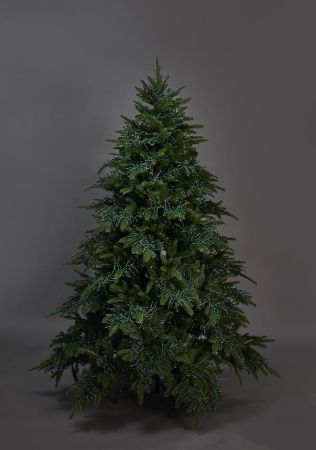 Brad artificial impermeabil Pin Spark de Lux cu 8400 Mini Led, exterior-interior, PE, 270 cm, verde - BraziPremium.ro [5]