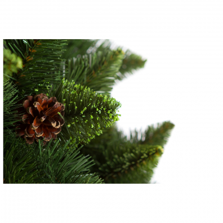 Brad artificial Pin de munte, PVC, 250 cm, verde  - BraziPremium.ro [5]