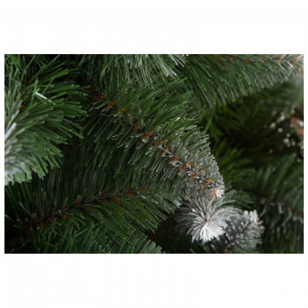 Brad artificial Pin Diamond cu conuri si zapada , PVC, 150 cm, verde  - BraziPremium.ro [9]