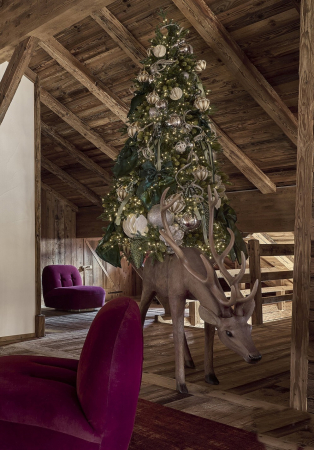 Brad artificial Pino Cristallo cu lumini, 1900 MiniLed,  210 cm, verde [2]