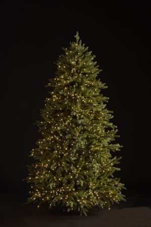 Brad artificial Pino Cristallo cu lumini, 2500 MiniLed,  240 cm, verde [1]