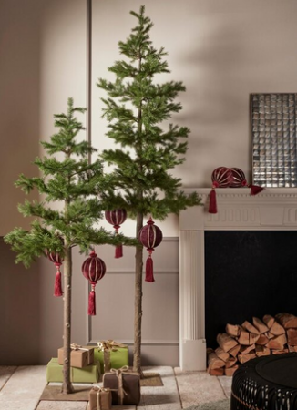 Brad artificial decorativ Pino West, ace 3D, 216 cm, PE, verde  - BraziPremium.ro [2]