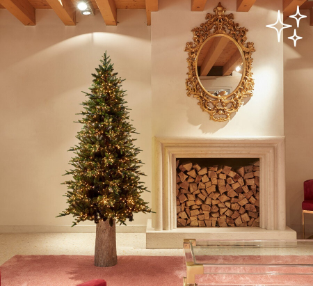 Brad artificial Pino Luxury cu lumini, ace 3D, 180 cm, 2000 LED uri, PE, verde  - BraziPremium.ro