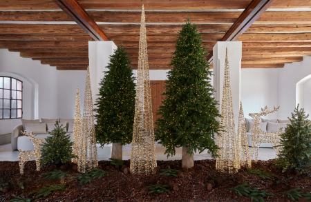 Brad artificial Imperial New cu 2500 MiniLed-uri si telecomanda, 180 cm, Full 3D, PE, verde [3]