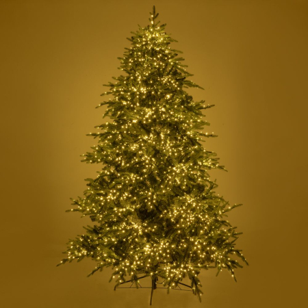 Brad artificial Premium Aspen cu lumini, 8 functii, 6250 LED, 270 cm, verde [1]