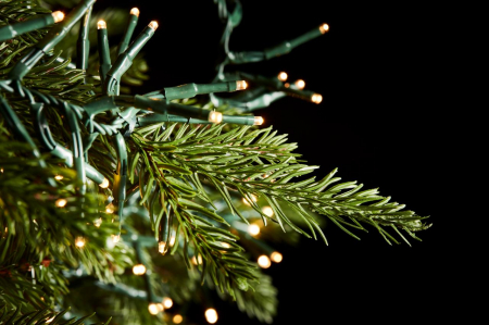 Brad artificial impermeabil Pin Spark de Lux cu 6670 Mini Led, exterior-interior, PE, 210 cm, verde - BraziPremium.ro [9]