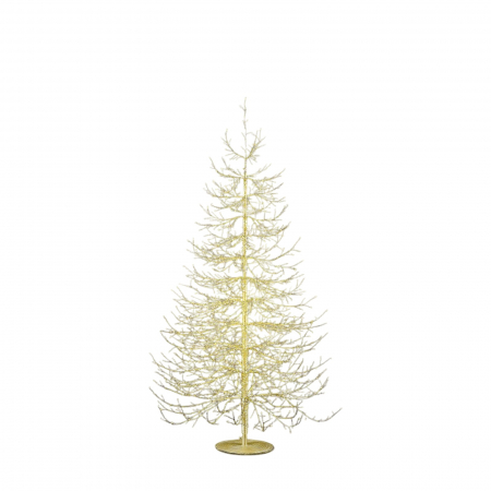Brad decorativ Albero Faggio, 1940 MicroLED, 180 cm, IP44, exterior/interior, auriu - BraziPremium By OLLMA [3]