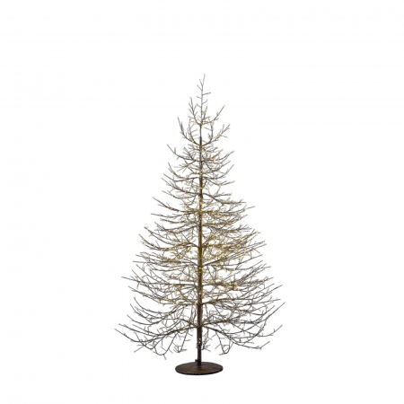 Brad decorativ Albero Faggio, 1940 MicroLED, 180 cm, IP44, exterior/interior, negru - BraziPremium By OLLMA [3]