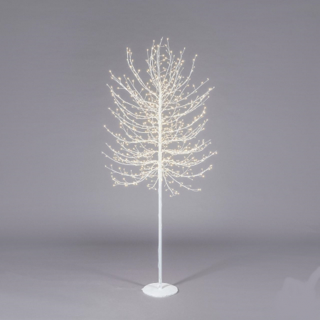 Copac Faggio decorativ Craciun cu 900 led uri, 180 cm   - BraziPremium.ro [5]