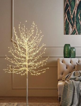 Copac Faggio decorativ Craciun cu 900 led uri, 180 cm   - BraziPremium.ro [1]