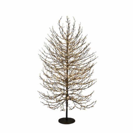 Copac decorativ Faggio, 2000 LED, 180 cm, IP44, negru - BraziPremium By OLLMA [7]