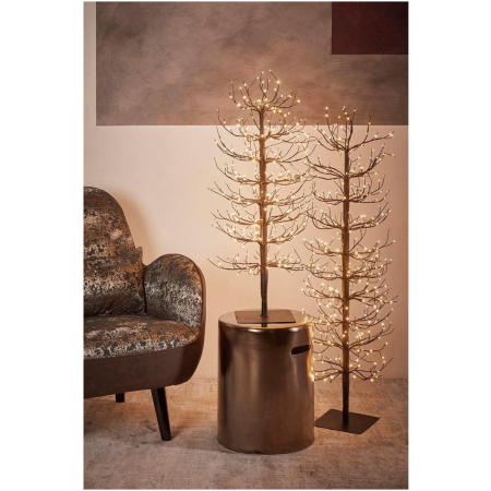 Copac decorativ Faggio, 400 LED, 120x40 cm, IP44, negru​​​​​​​ - BraziPremium By OLLMA [1]