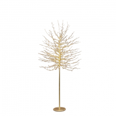Copac decorativ Faggio, 900 LED, 180 cm, IP44, auriu - BraziPremium By OLLMA [4]