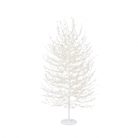 Copac decorativ Faggio, 2000 LED, 180 cm, IP44, alb - BraziPremium By OLLMA [4]