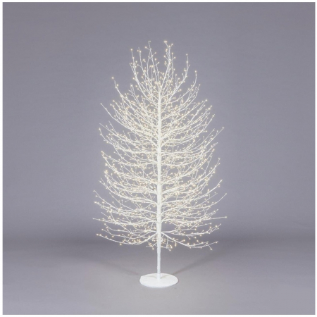 Copac decorativ Faggio, 2000 LED, 180 cm, IP44, alb - BraziPremium By OLLMA [3]