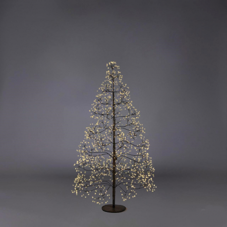 Copac Faggio Ciuff decorativ Craciun cu 1500 leduri, 150 cm   - BraziPremium.ro [1]