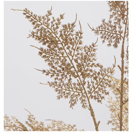 Decoratiune brad ramura Asparagus, 80 cm, auriu - BraziPremium.ro [2]