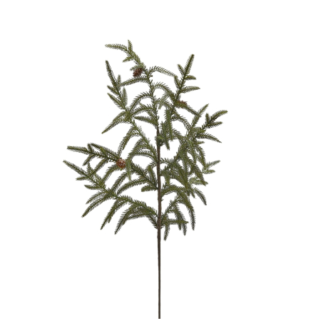 Decoratiune brad ramura Cryptomeria, 68 cm, verde - BraziPremium By OLLMA [0]