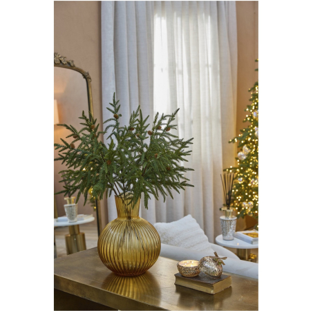 Decoratiune brad ramura Cryptomeria, 68 cm, verde - BraziPremium By OLLMA [2]
